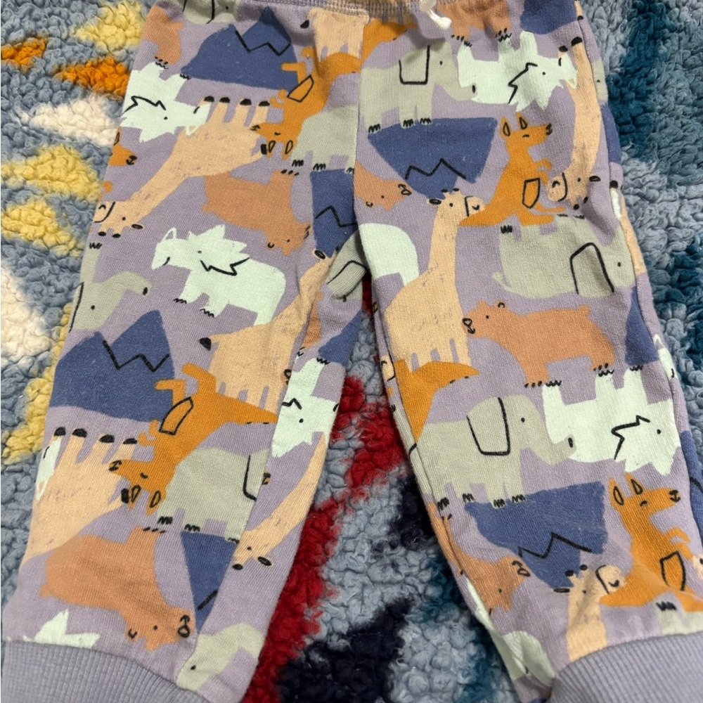 Carter's Multicolor Animal Print Joggers